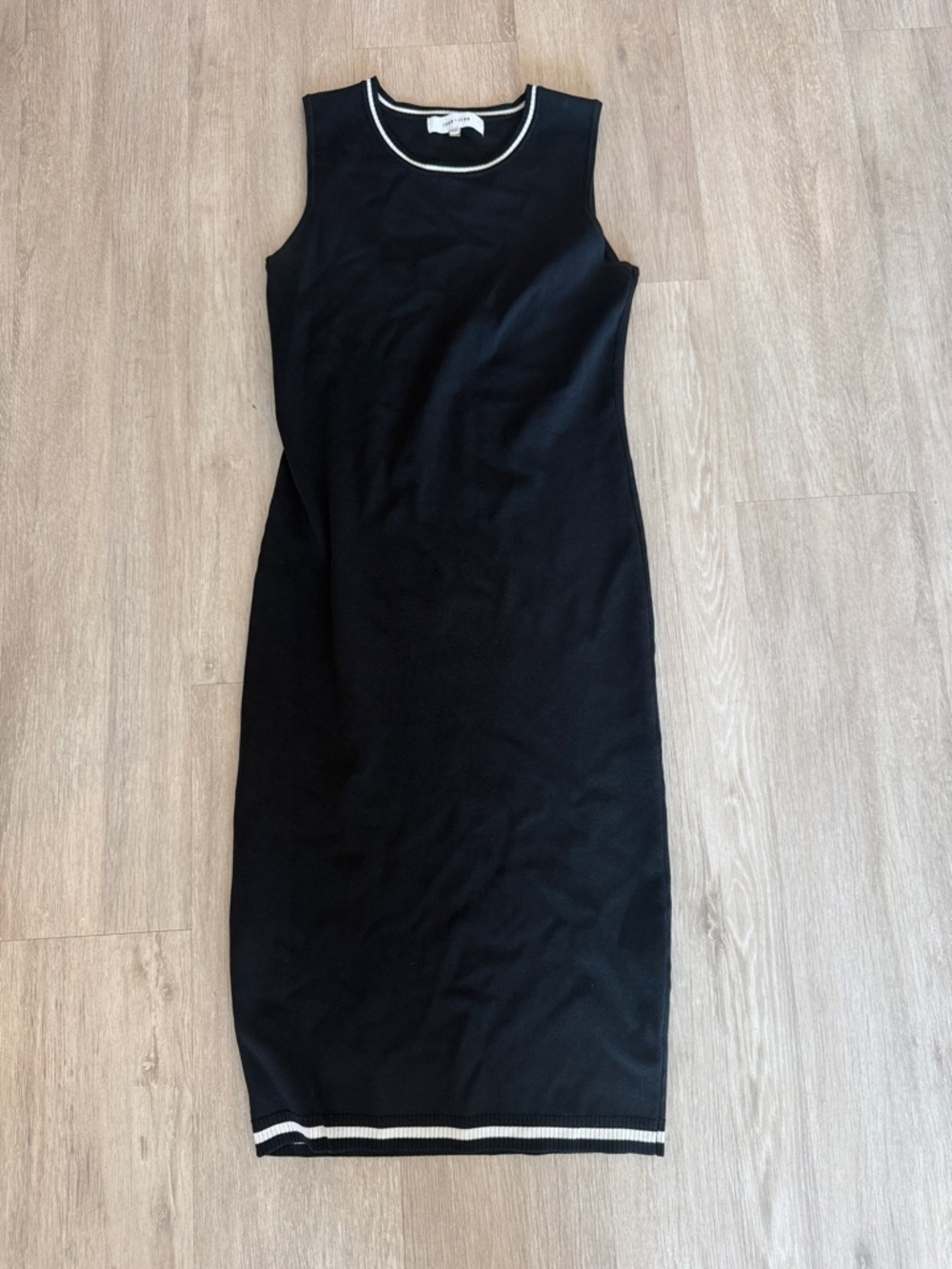 Revolve John + Jenn Black Midi Dress